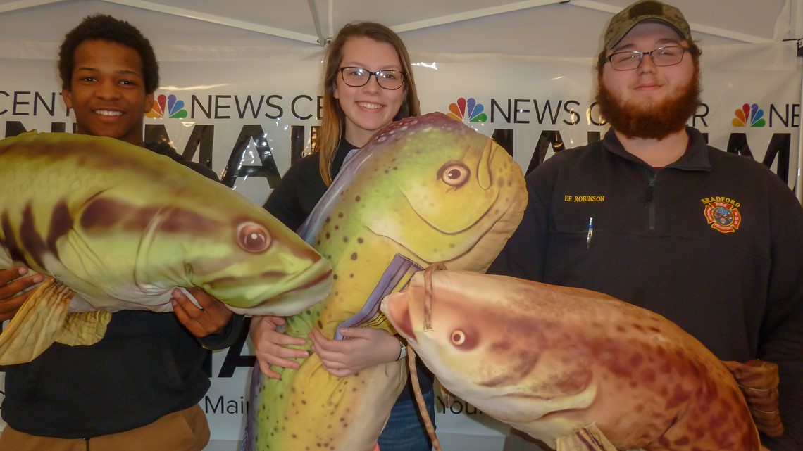 big ol" fish pics from the 2019 eastern maine sportsmen"s show