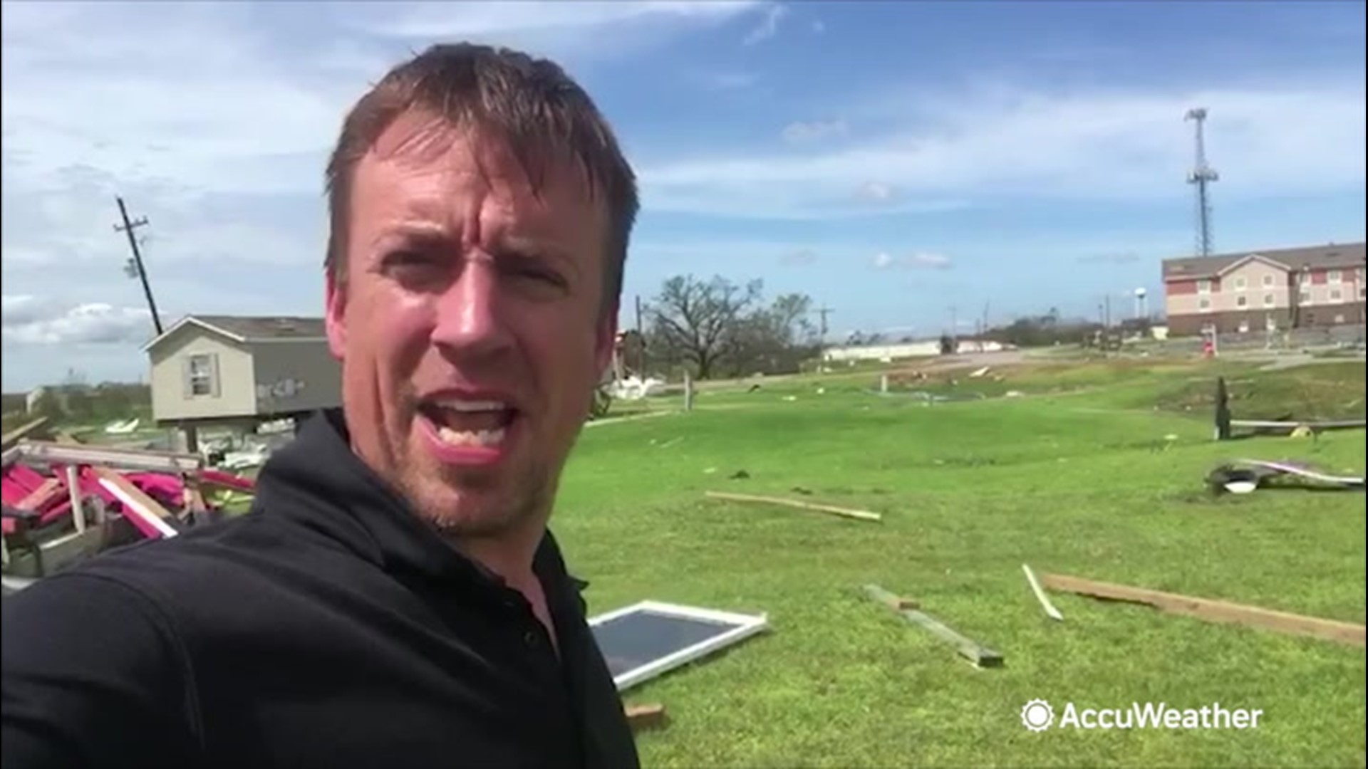 Trail of devastation left in Hackberry as Reed Timmer reports