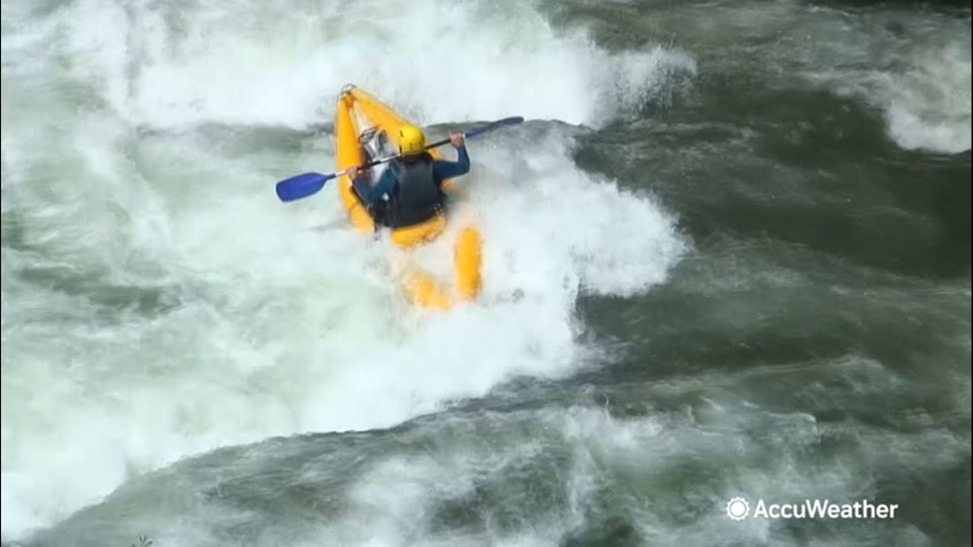AccuWeather's Dexter Henry shows us how Mother Nature can impact the outdoor paddle sport - kayaking.