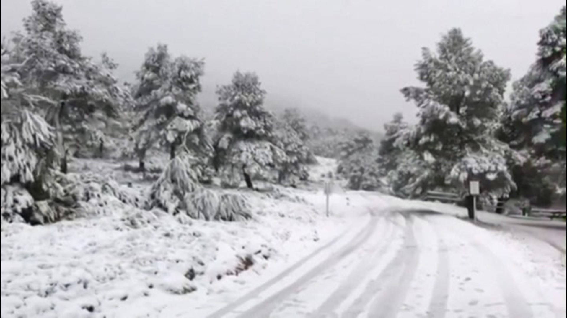 At least three people were killed after Storm Gloria hammered parts of Spain with heavy snow and cold temperatures on Jan. 19 and 20.