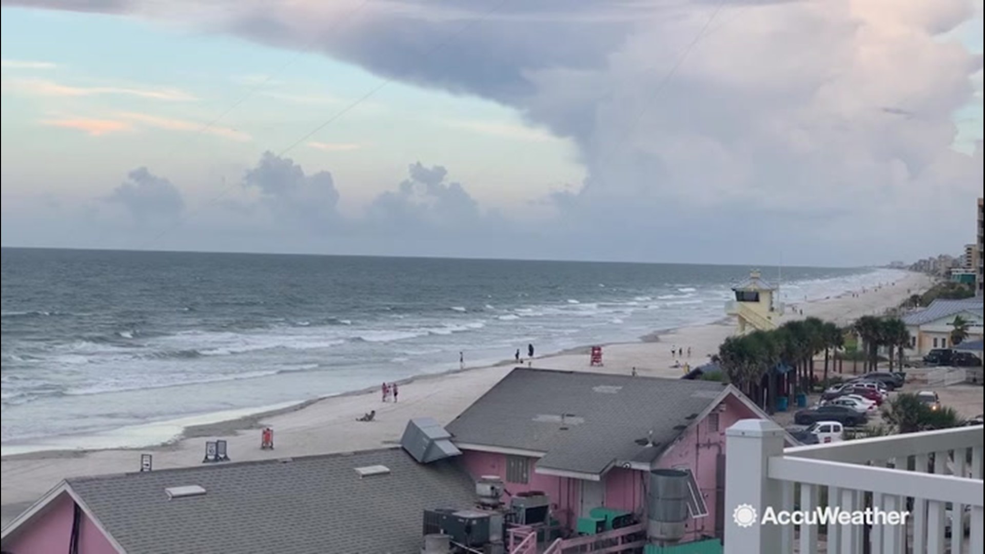 Beach Still Beautiful Even With A Hurricane On The Horizon Newscentermaine Com