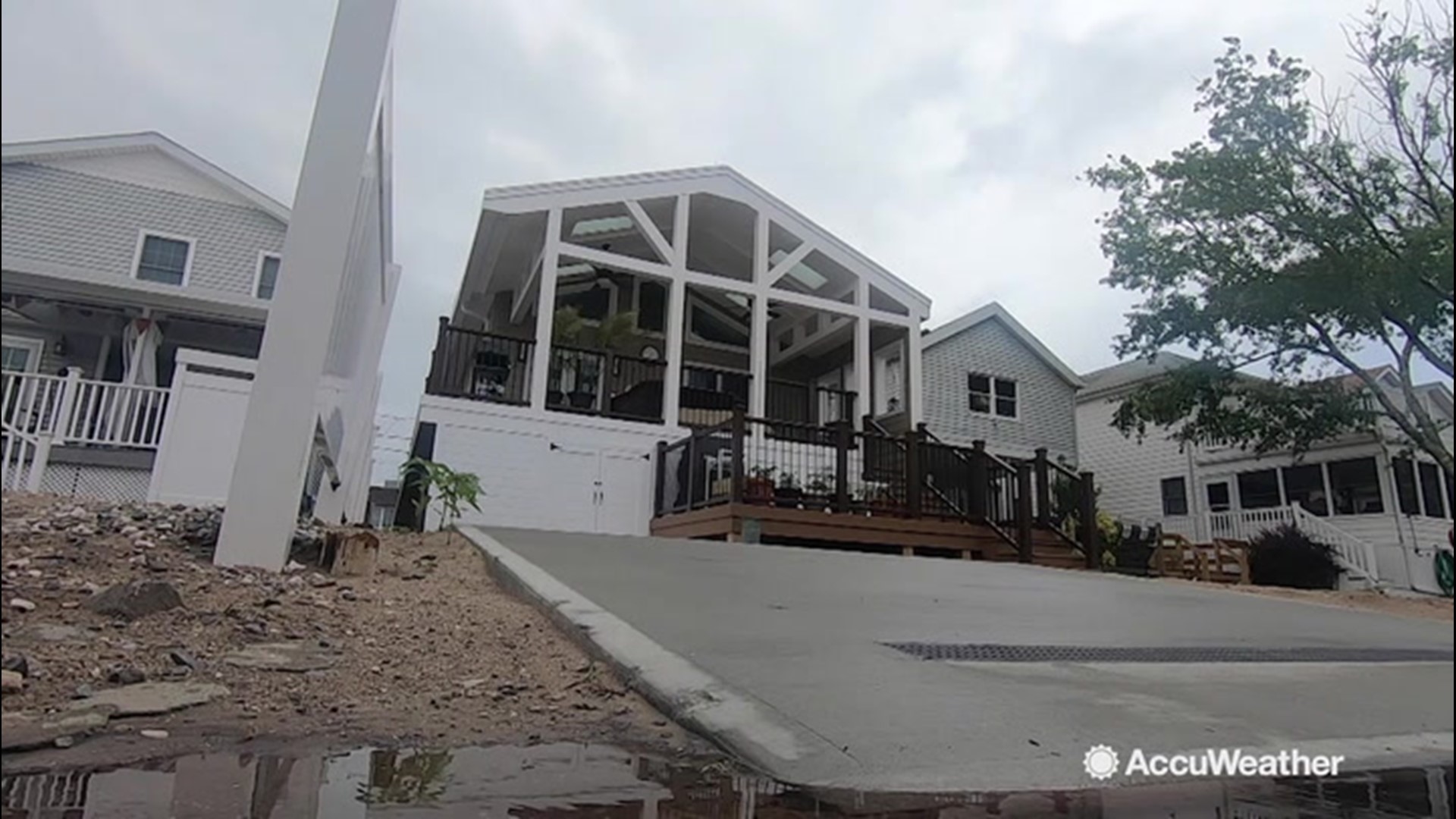 AccuWeather's Dexter Henry shows us how some architects are helping people build, and re-build, Northeast beach front homes that are designed to be safer against extreme weather.