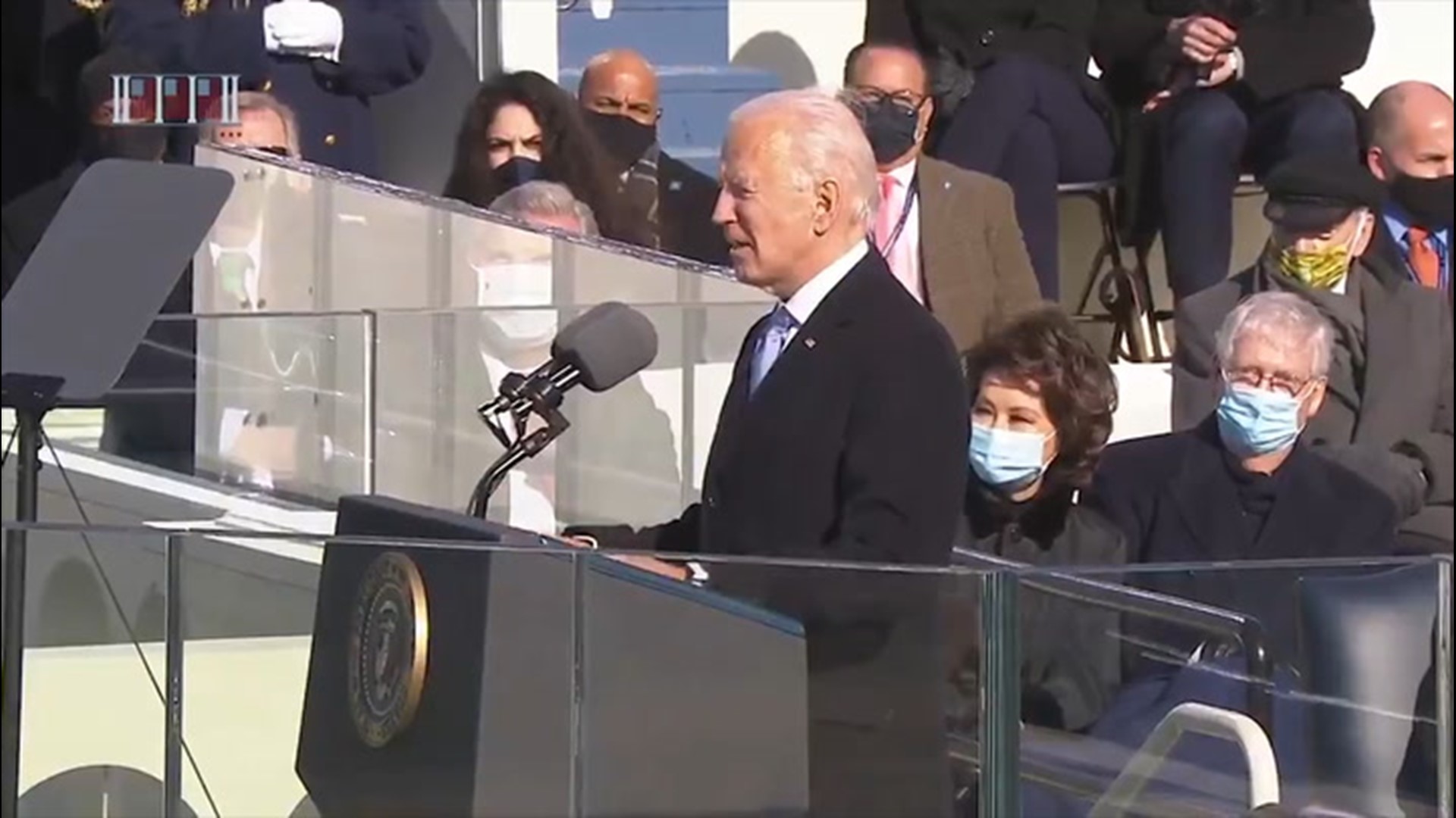 Joe Biden was sworn in as the 46th President of the United States of America on a frigid Jan. 20 in Washington, D.C.