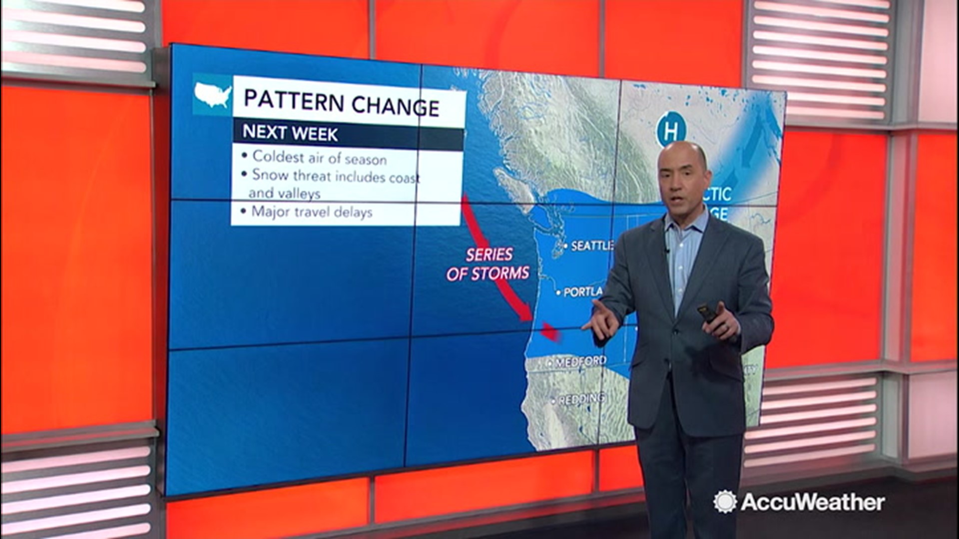 As many as 10 states face major threat of severe weather as week