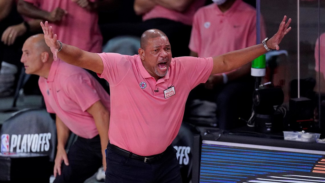 Los Angeles Clippers Historical Awards Greatest Coach/Doc Rivers