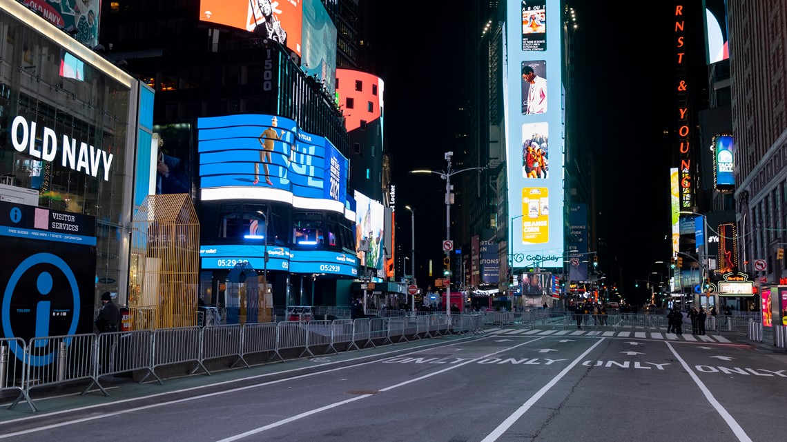 New York quiet on New Year's Eve | newscentermaine.com - Vimarsana News