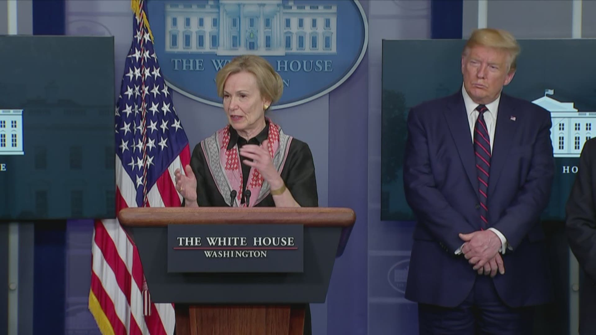 White House coronavirus task force coordinator Dr. Deborah Birx said Thursday any federal guidance released for masks would be an additive current to guidelines.