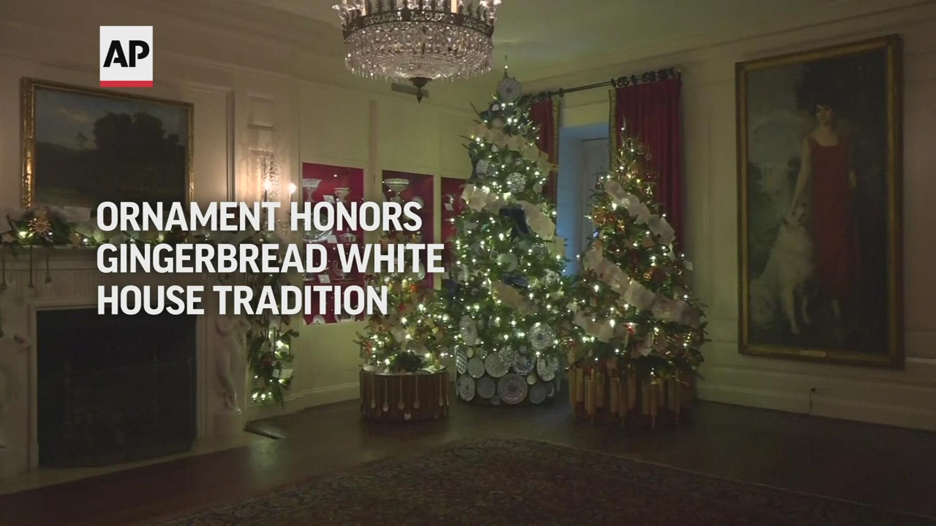 Every year since 1981 the White House historical association has designed an ornament honoring a president or key anniversary.
