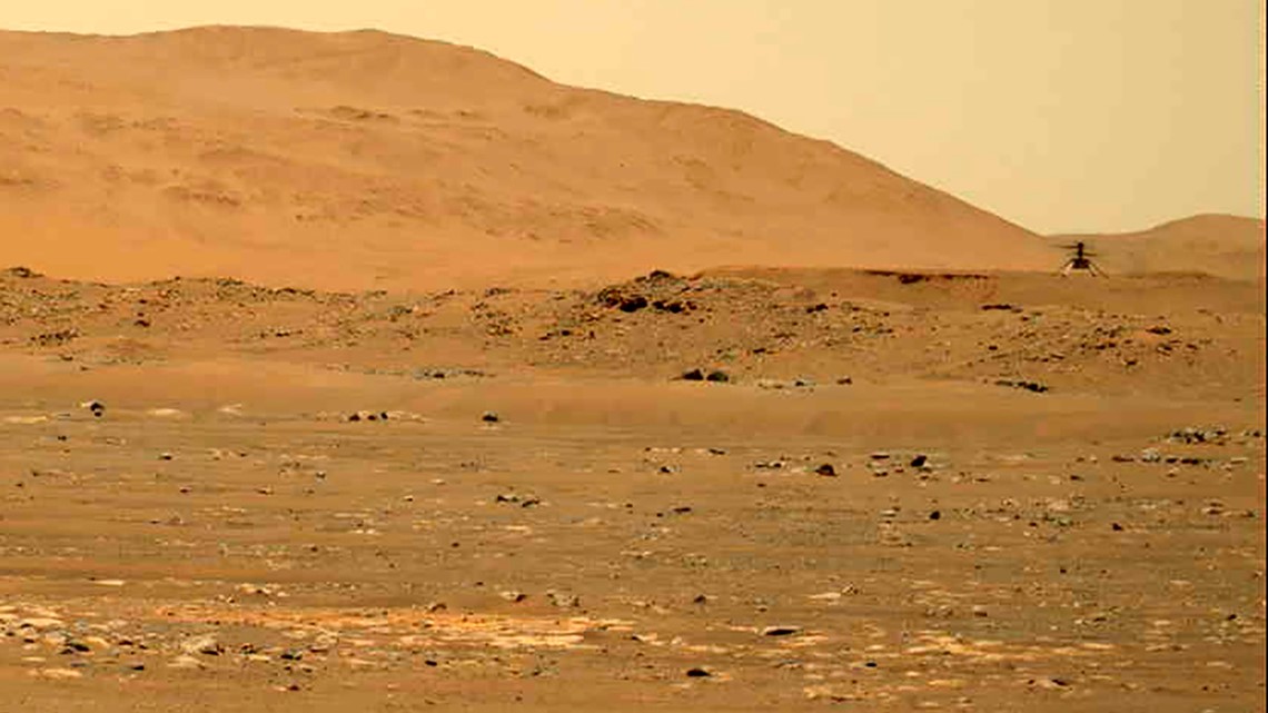 What gives the soil on Mars its red color? | newscentermaine.com - Vimarsana News