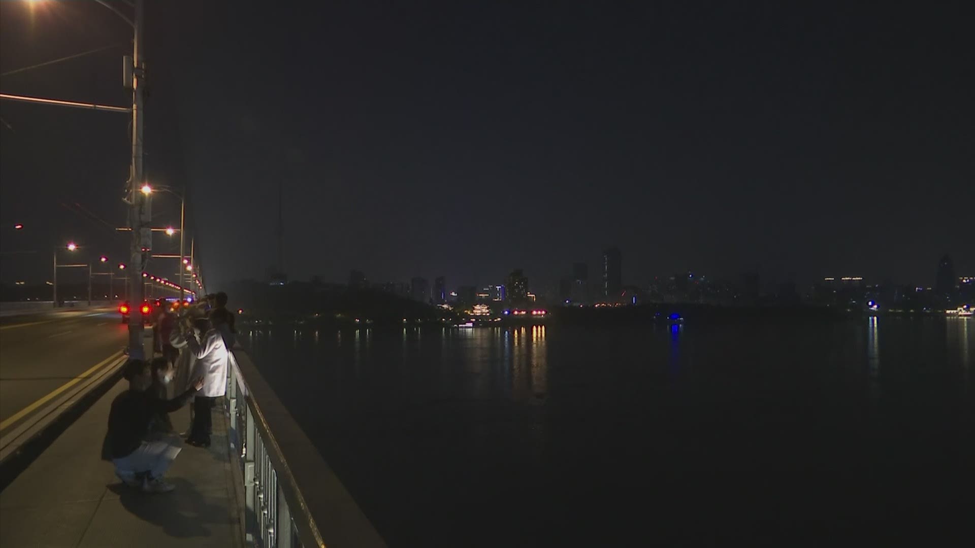 A light show illuminated the night sky in Wuhan to mark the end of a 76 day lockdown that served as a model for countries battling the coronavirus around the world.