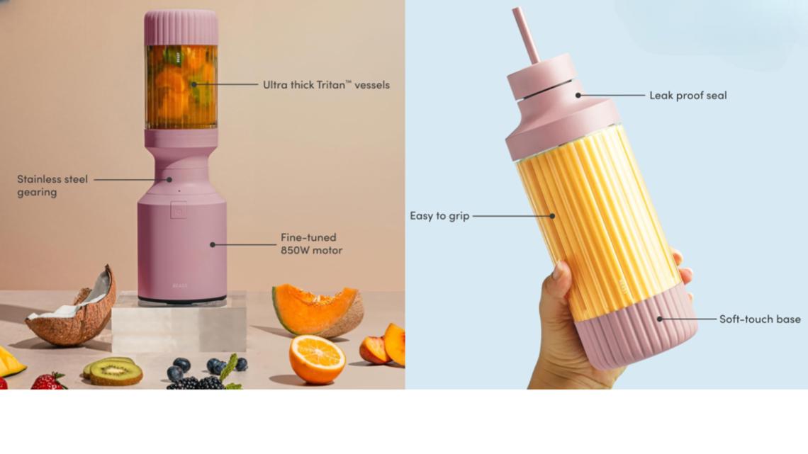 The Mighty Beast 850 Personal Blender in Lilac | newscentermaine.com