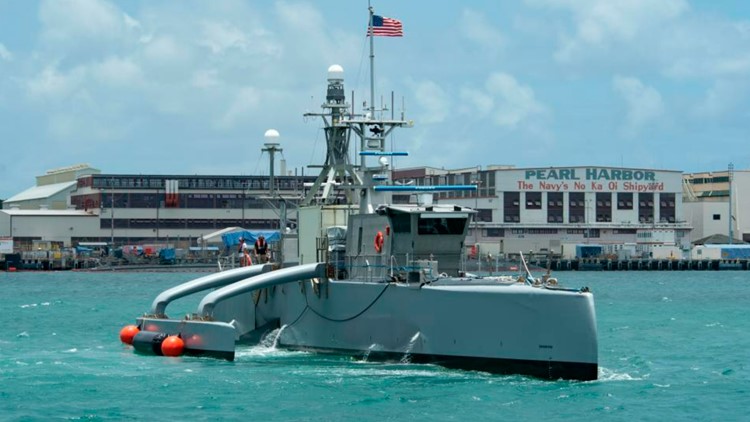 Navy expedites drone ships as it faces threat from China