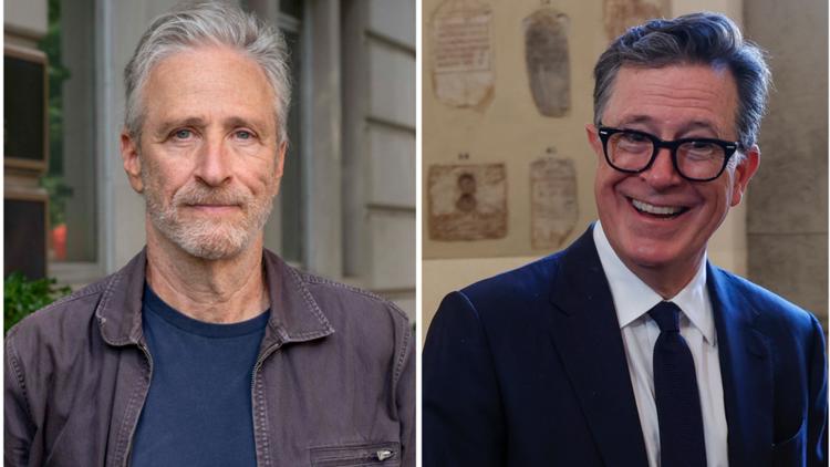Jon Stewart slams CBS over Colbert cancellation in 'Daily Show' monologue |  newscentermaine.com
