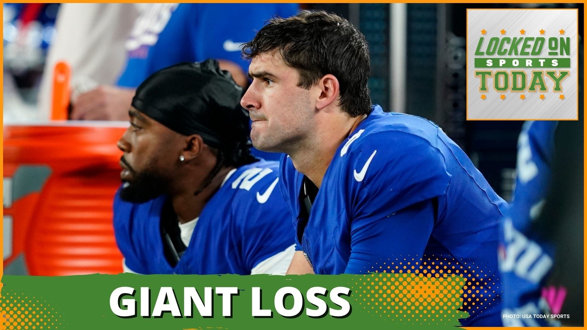 Discussing the day's top sports stories from the New York Giants embarrassing loss to an injury update on the Steelers' QB Kenny Pickett.