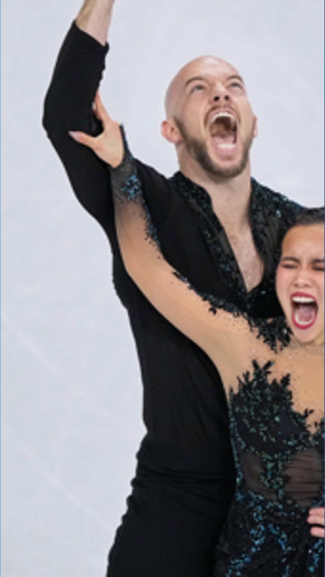 How well did Ellie Kam and Danny O’Shea perform in the Olympic pairs free skate?