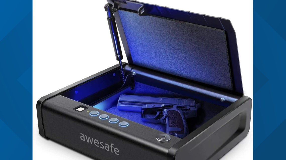 Biometric gun safes sold at Walmart, Amazon, Bass Pro recalled