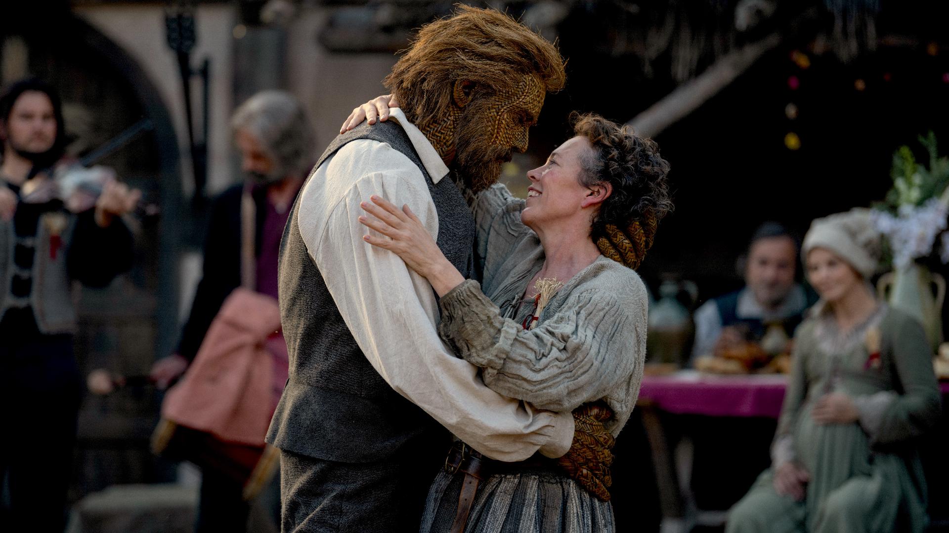 Oscar winner Olivia Colman, Emmy winner Alexander Skarsgård preview unconventional romance 'Wicker'