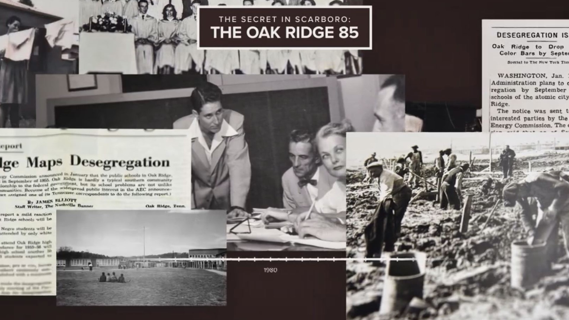 On September 6, 1955, 85 students in Oak Ridge were among the first in the country to integrate. But to this day, their stories have remained largely untold.