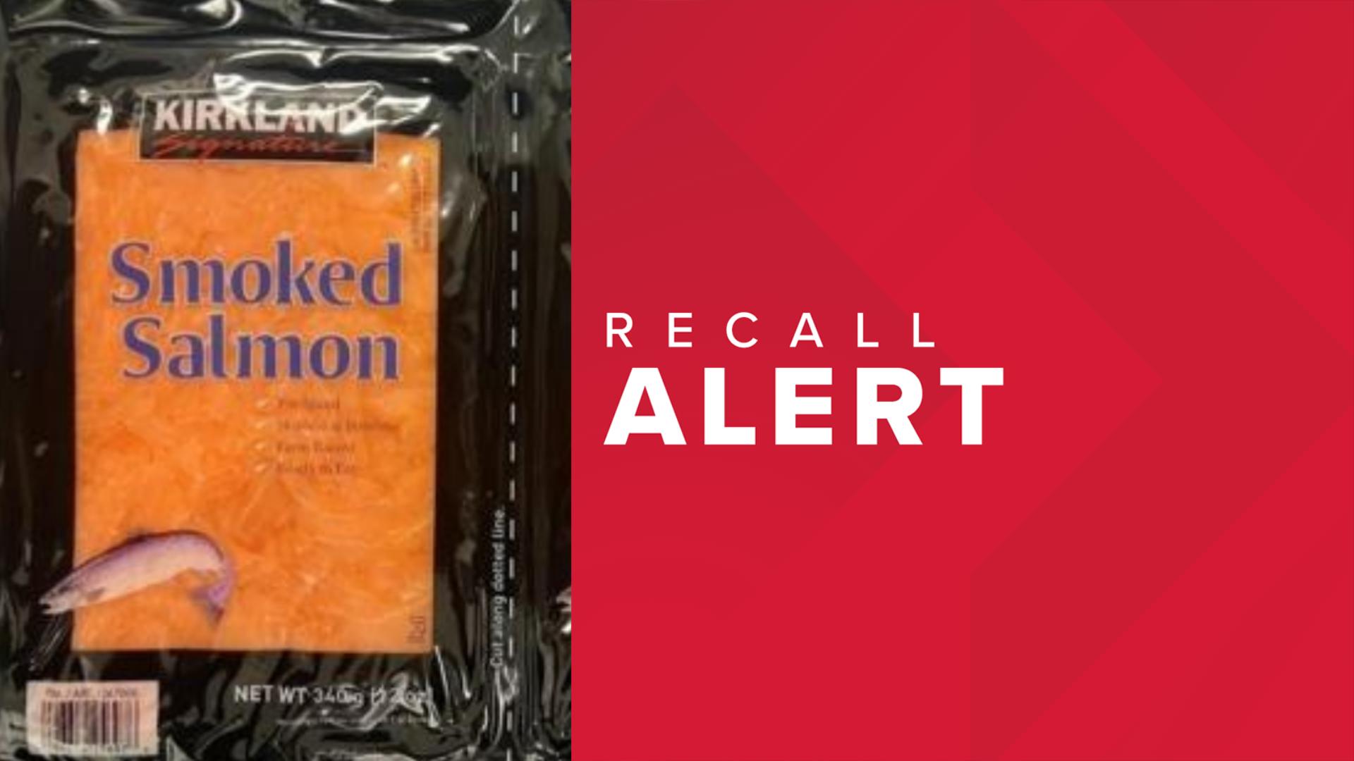 Costco smoked salmon recalled over listeria fears