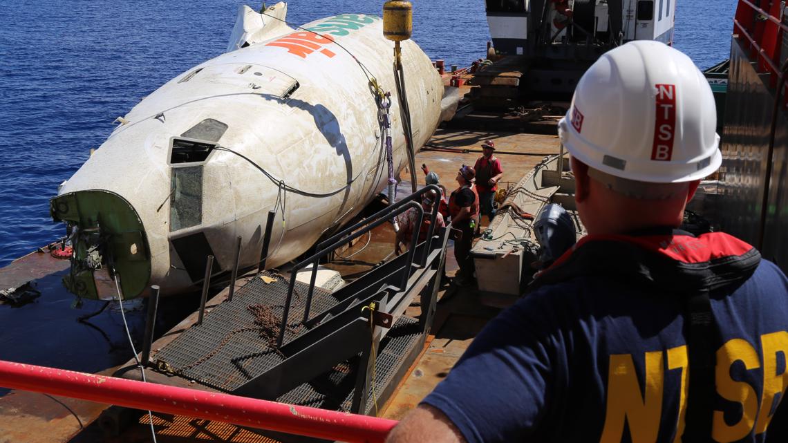 Flight recorders from TransAir cargo plane recovered from ocean ...