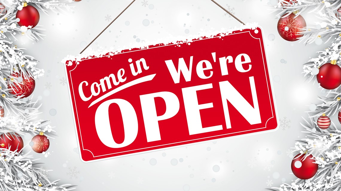 Restaurants Open On Christmas Day 2022 Maine Christmas 2021: What Stores Are Open? What Restaurants Are Open? |  Newscentermaine.com