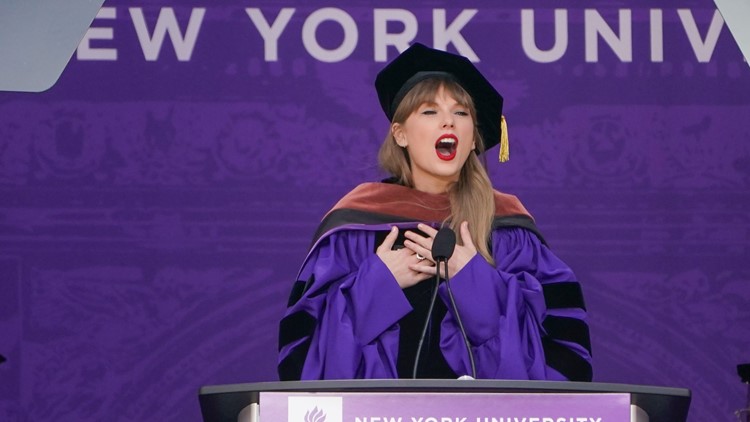 Dr. Taylor Swift: Singer gets honorary degree from NYU