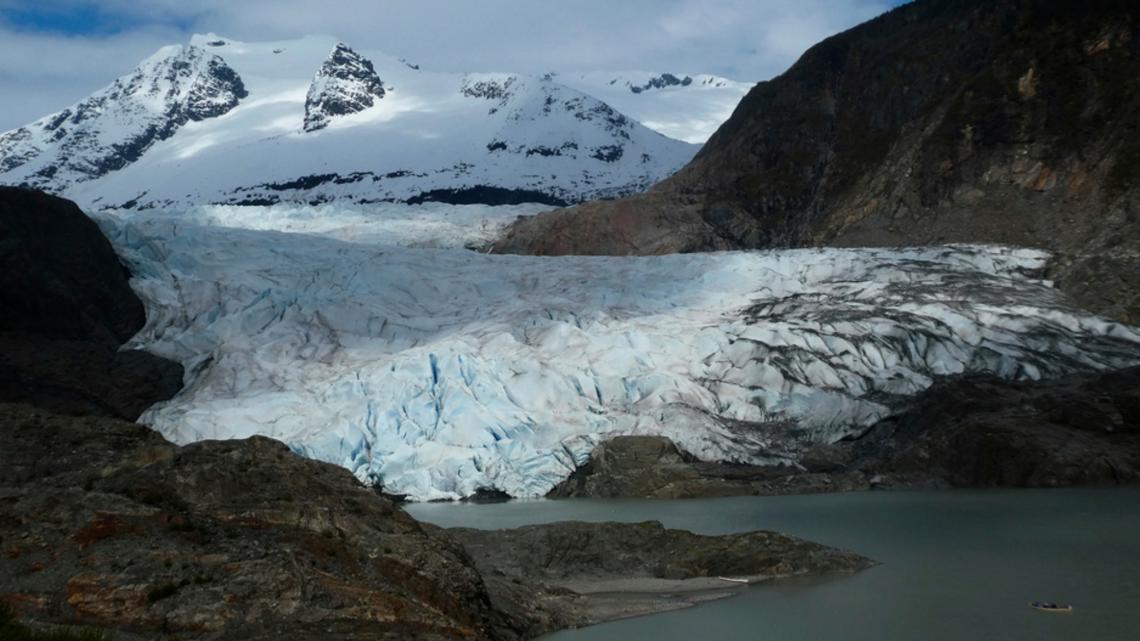 Ice Dam at Glacier Causes Floodwater Release towards Nearby Homes