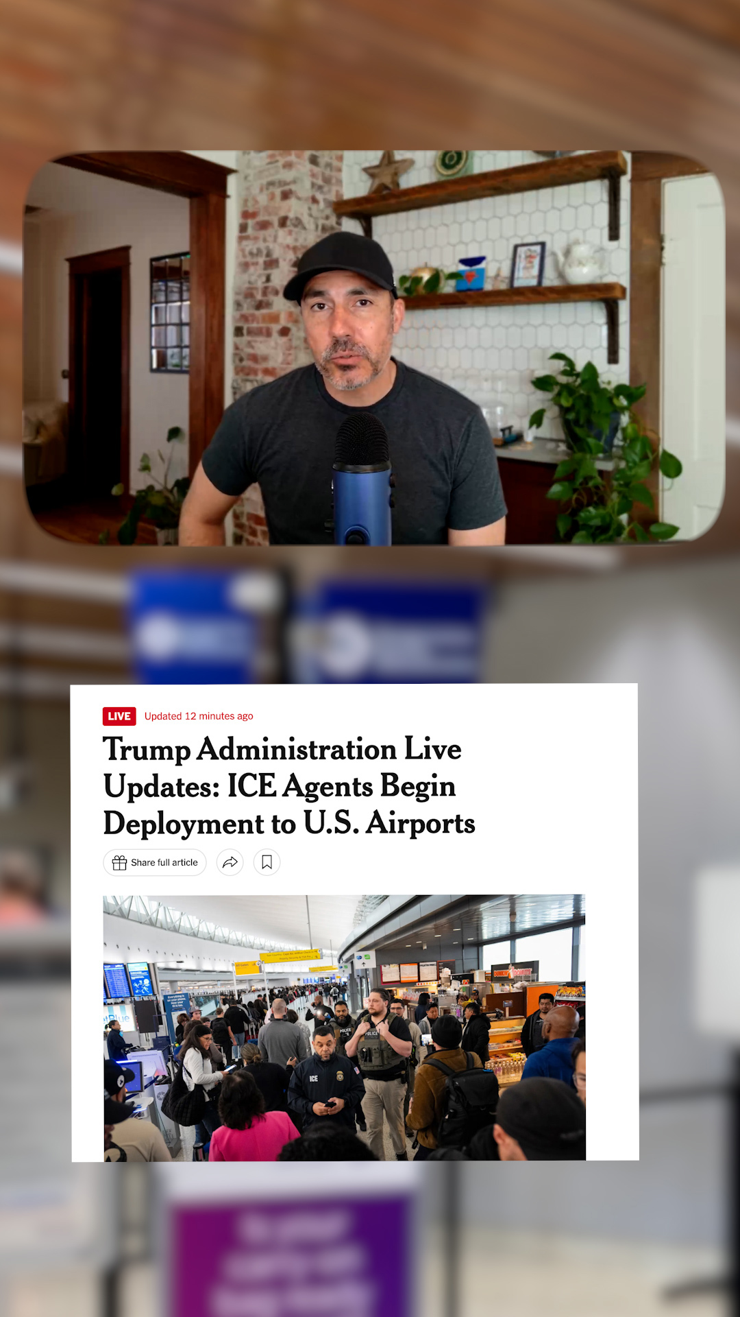 ICE agents arrive at multiple airports across the country ...