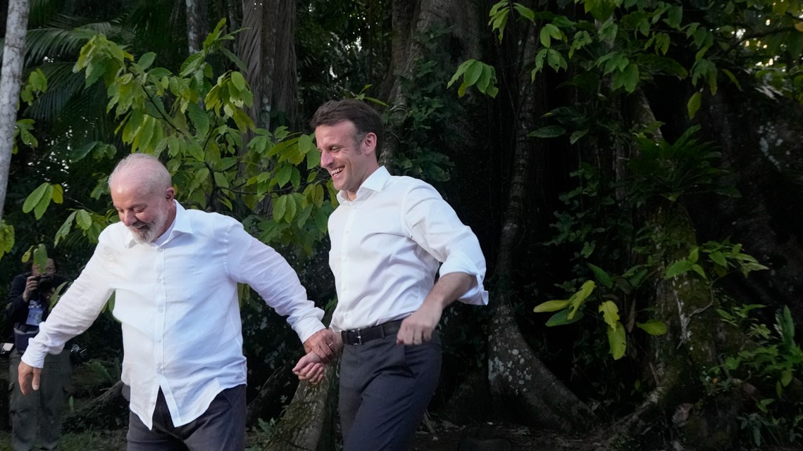 France's Macron embraces Brazil's Lula — and the 'wedding' memes - Vimarsana News