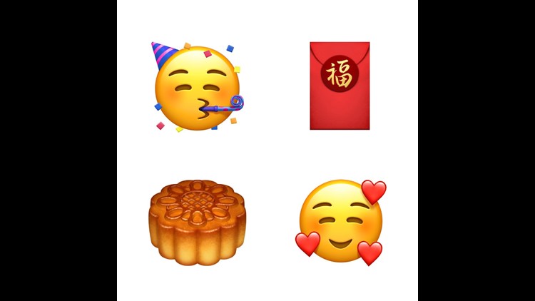 get ready for some llama and bagel emojis: appl