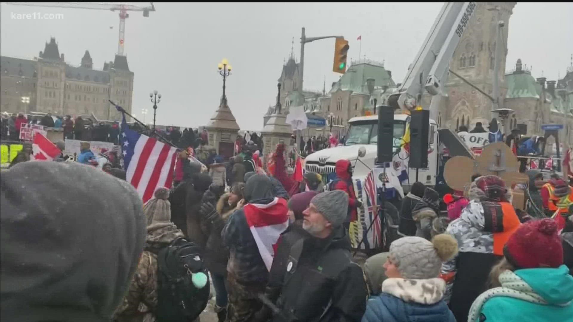 Ottawa's mayor has declared a state of emergency.