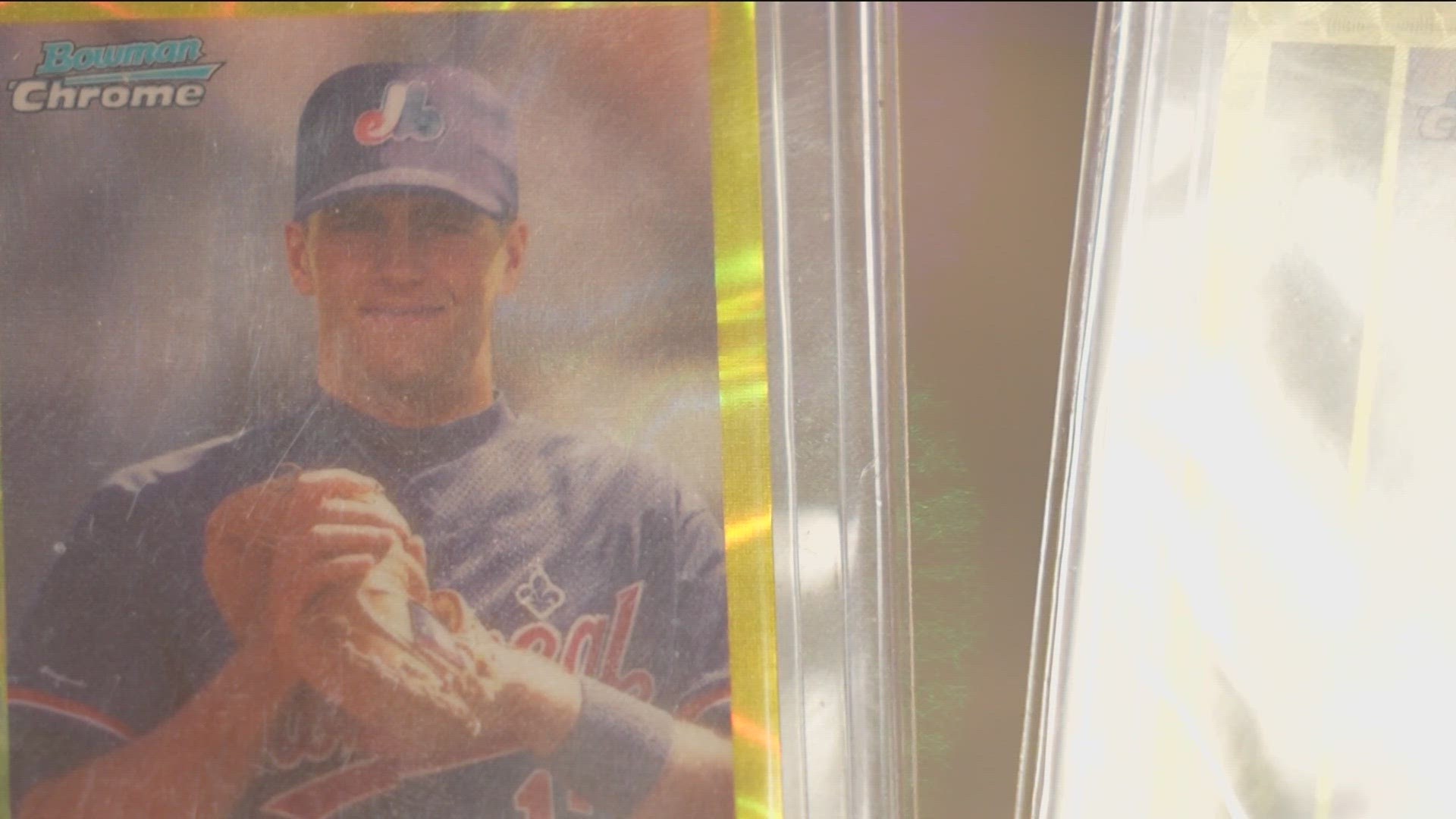 The autographed card, which could be worth up to $1 million, was found in a pack at Triple Diamond Sports Cards and Collectibles this week.