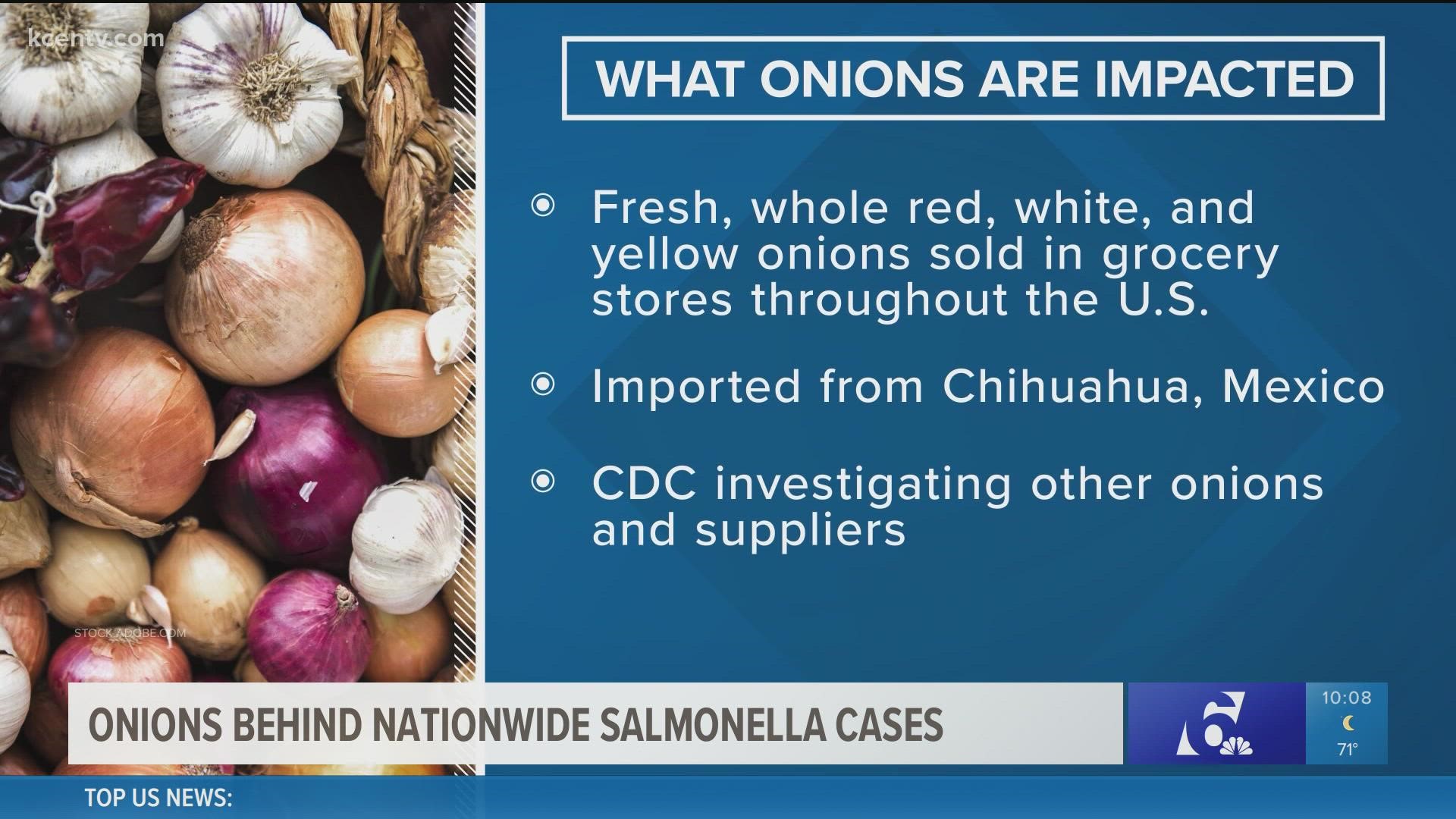 Federal health regulators have issued an alert urging people to throw these onions away.