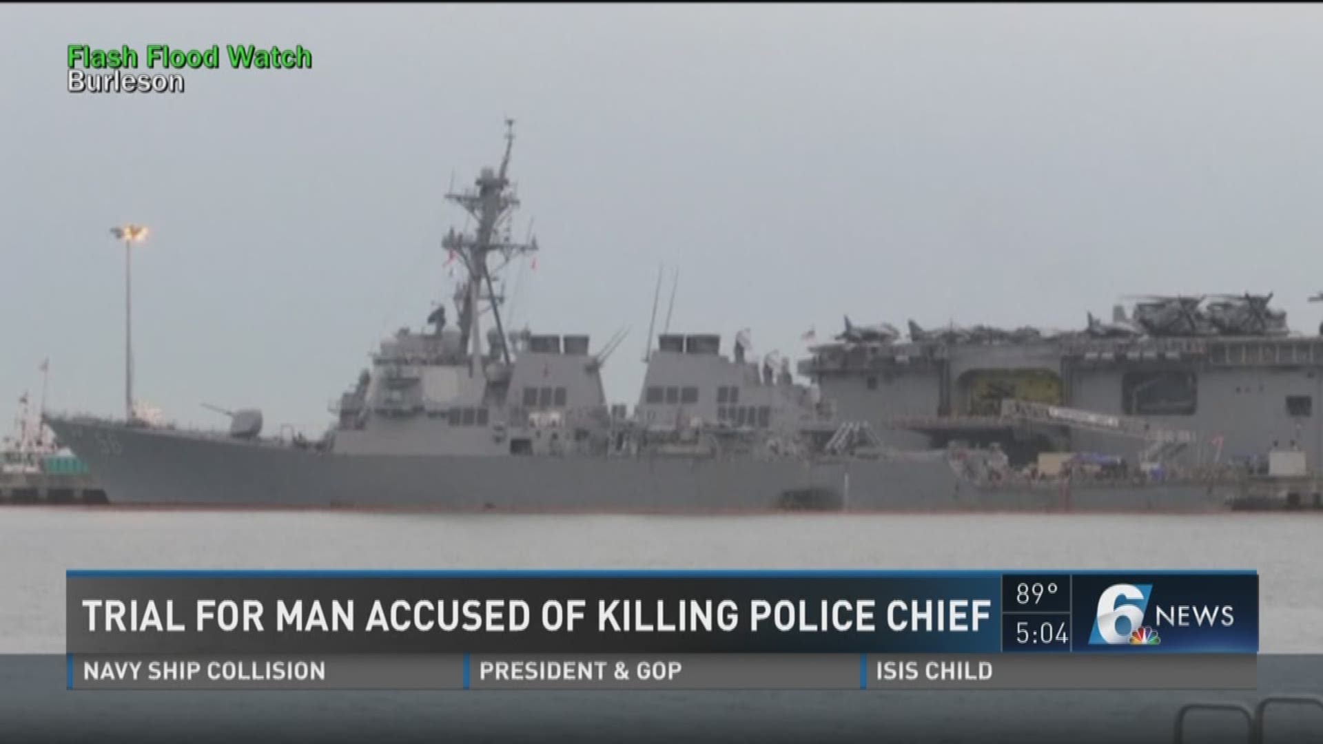 The U.S. navy called off the search at sea for sailors missing after a collision between the USS John S McCain and an oil tanker, and confirmed the identity of one body.