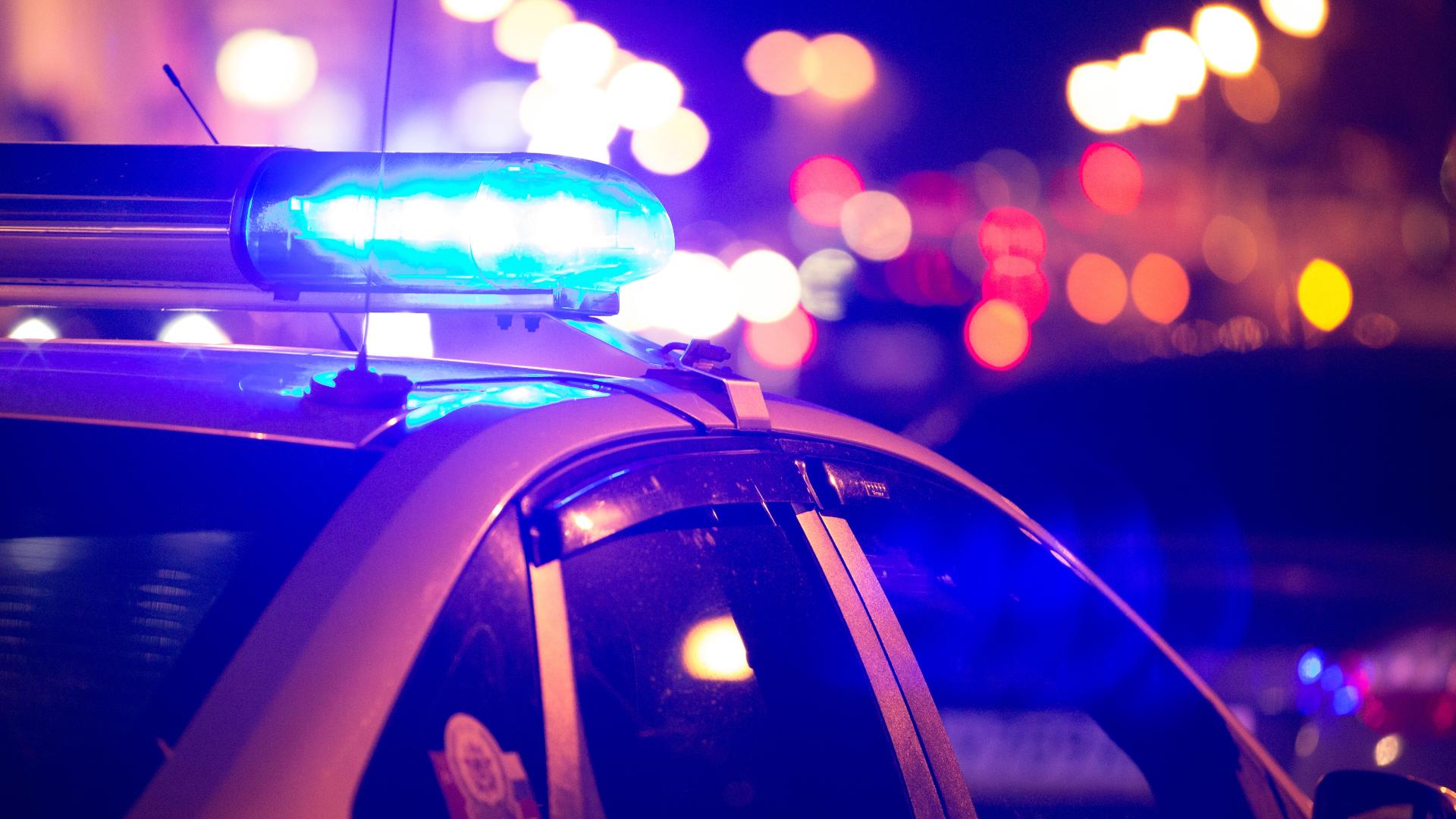 The vehicle caught fire after hitting several trees in Bowdoinham, according to the Maine Department of Public Safety.