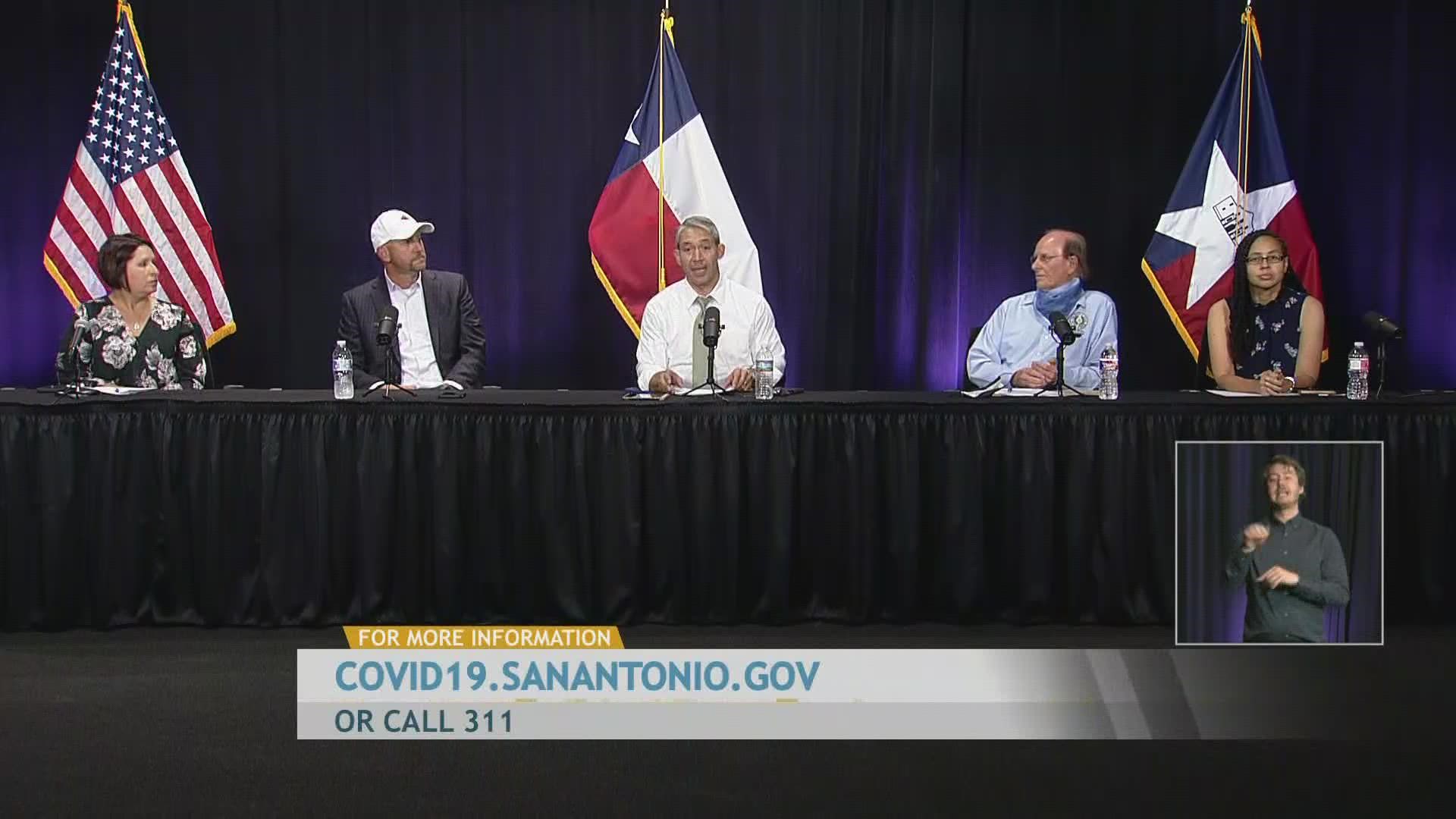 Bexar County officials reported 183 new COVID-19 cases, while more than 47% of residents are fully vaccinated.