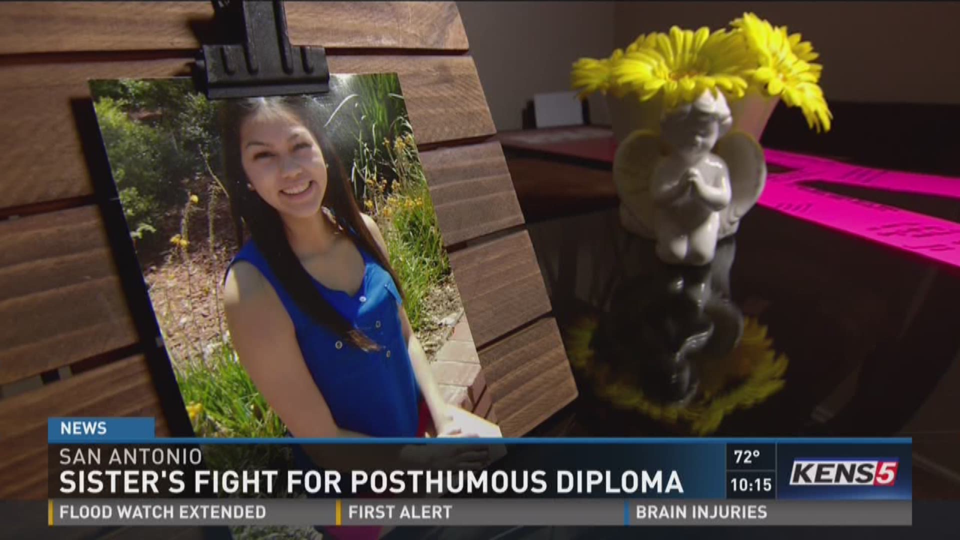 Sister fights for posthumous diploma