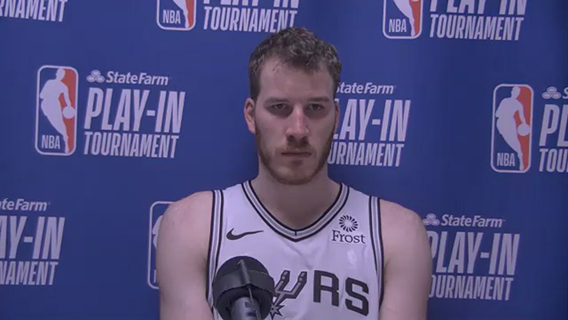 Poeltl talked about where he sees San Antonio's young core going from here, and said he'd like to see the veterans back.