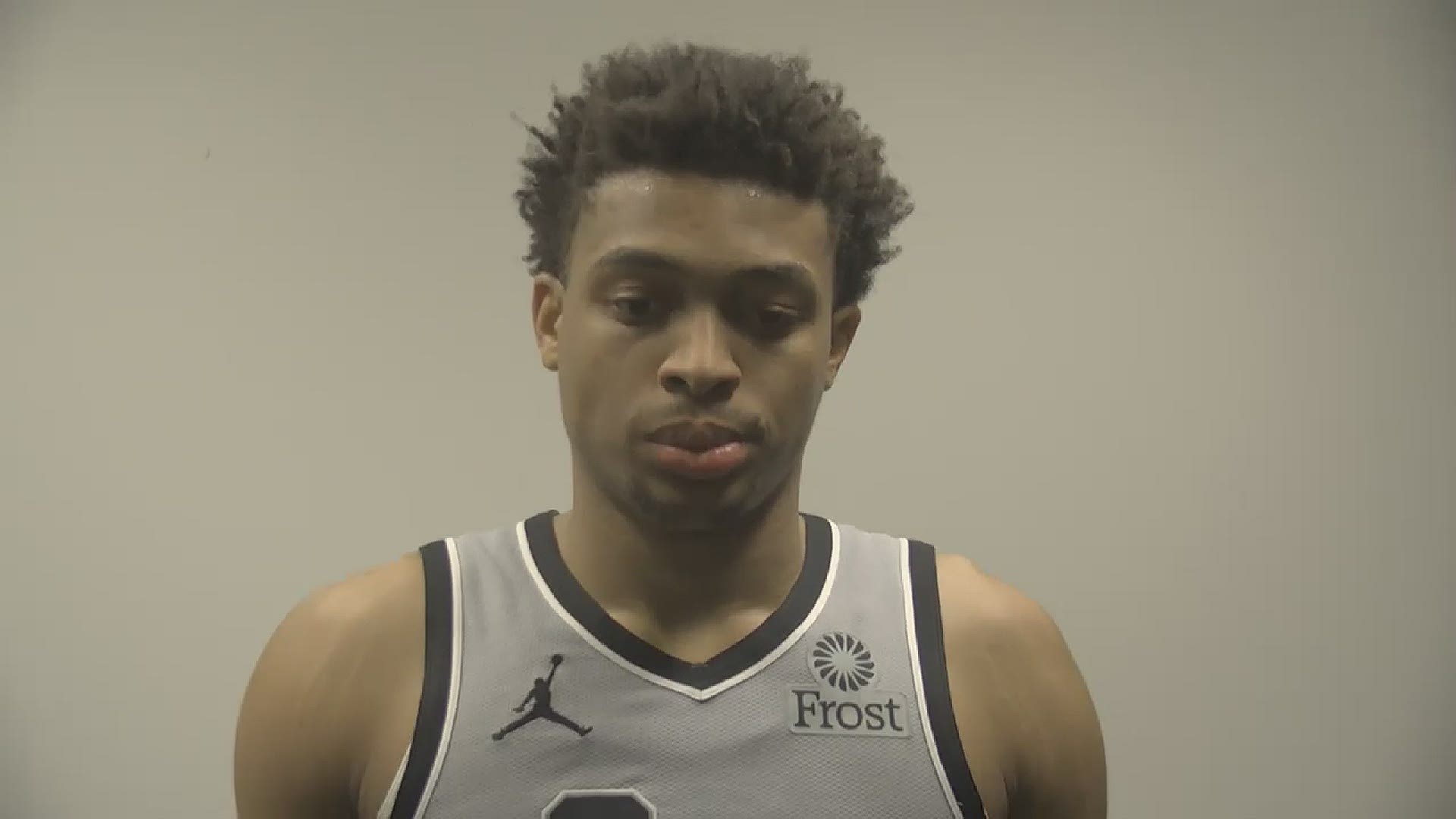 Keldon Johnson speaks after dropping 18 and 10 to help Spurs beat ...