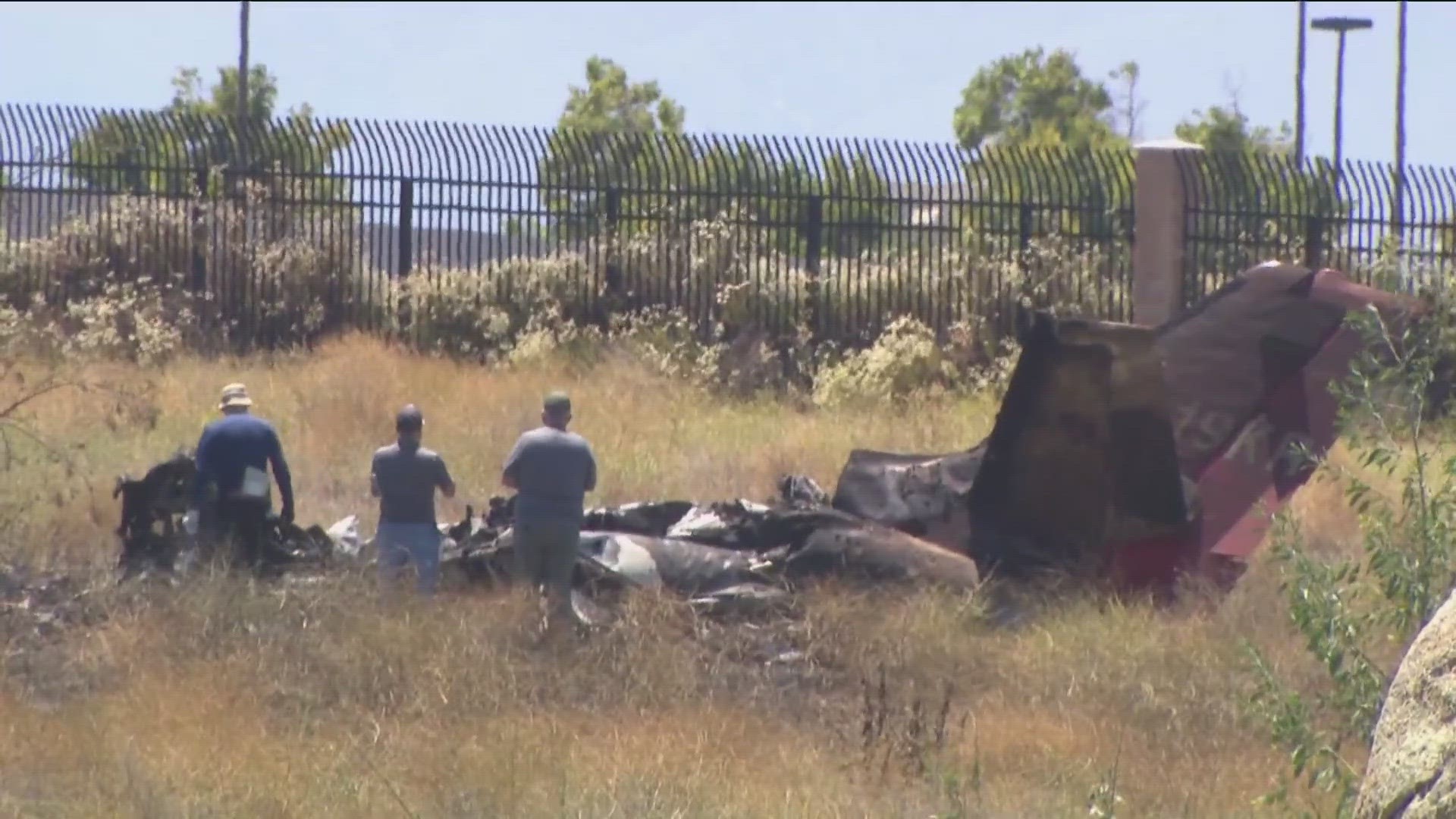 Plane crashes after takeoff in south Las Vegas neighborhood