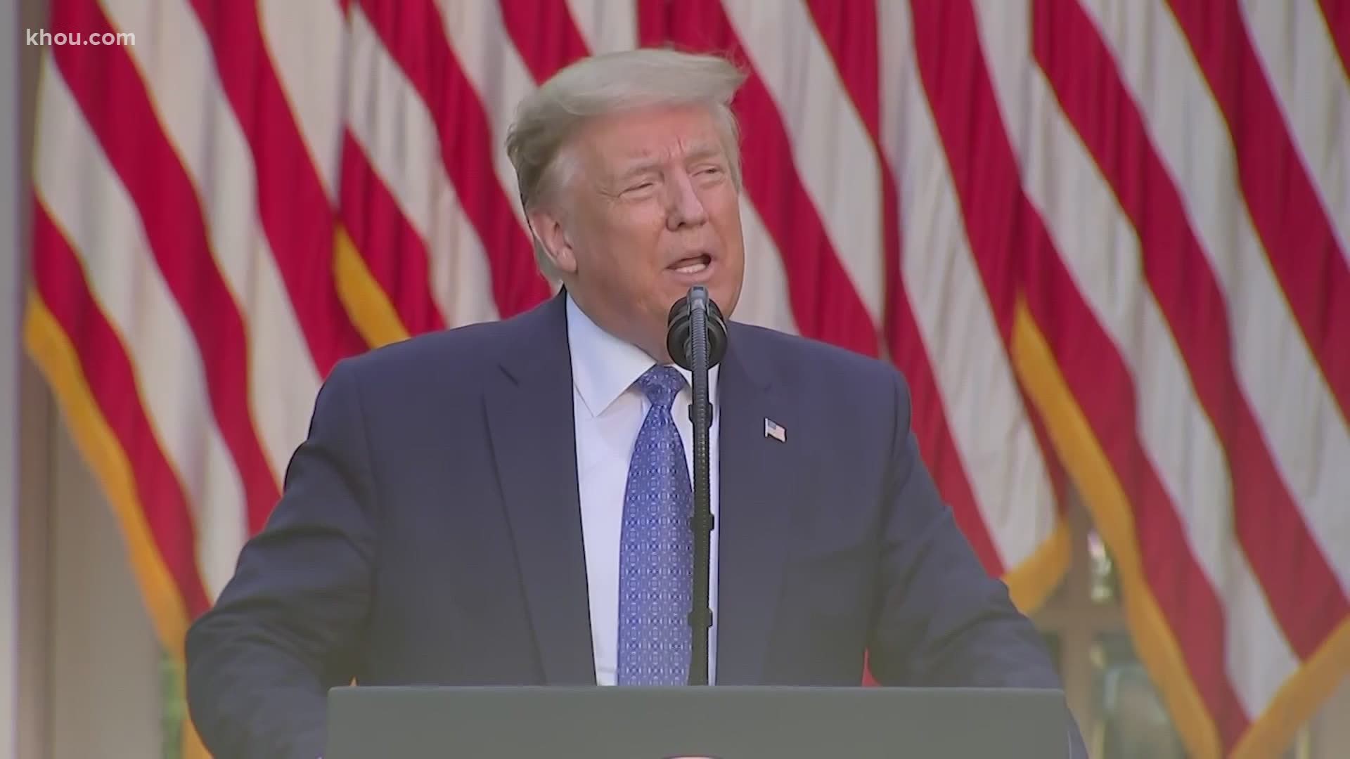 President Trump sent a message to mayors and governors: Get the violence under control or he will get the military to do it.
