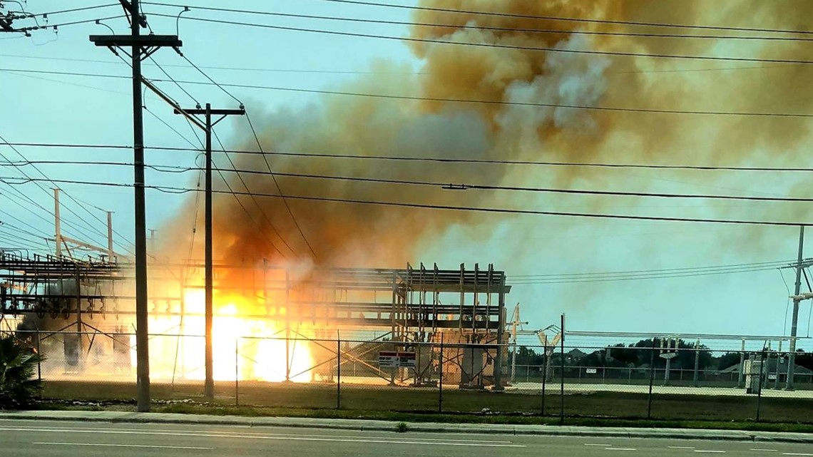 Fire At Aep Texas Substation Causes Large Outage In Corpus