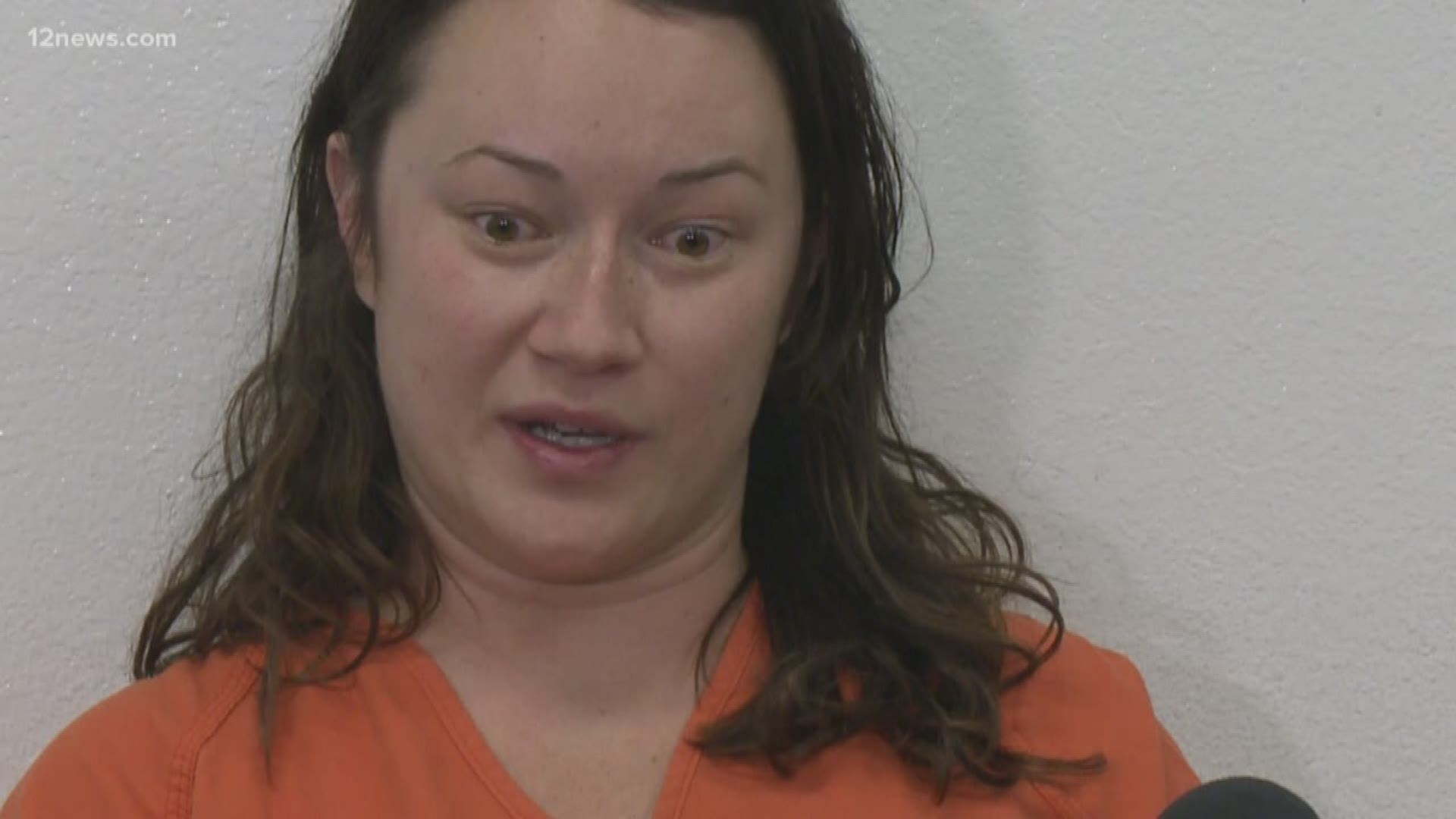The woman accused of stalking a wealthy business man is sharing her side of the story.