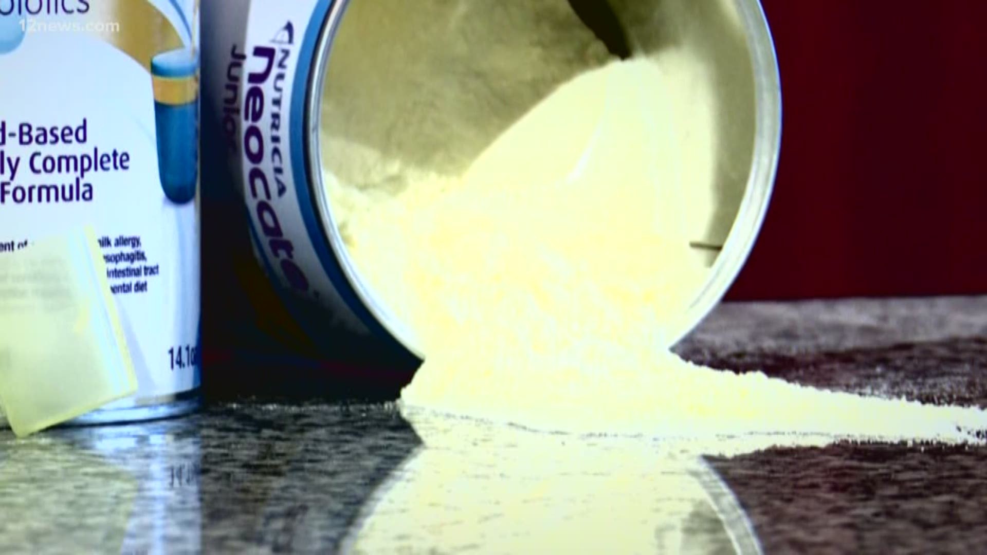 A new mom has been buying her baby's formula from a Walmart in Goodyear. After noticing the consistency and color was off she checked the box more closely, discovering the formula had been tampered with.
