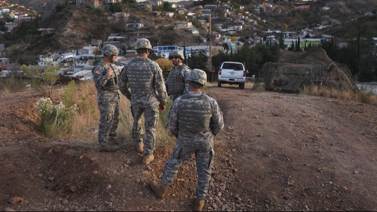 Arizona National Guard boosts troops being deployed to Mexico border from 225 to 338