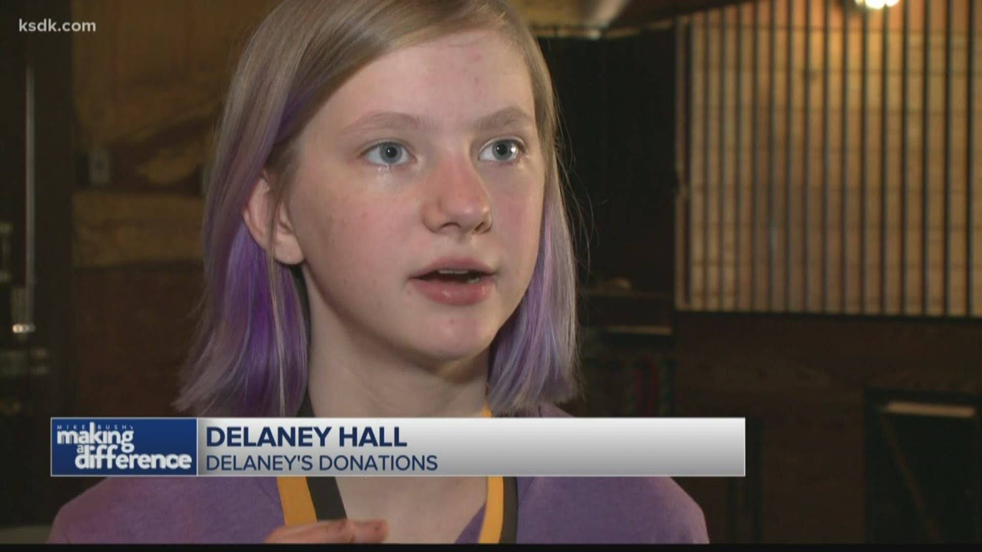 'She's an amazing girl' 13yearold raises thousands for good causes