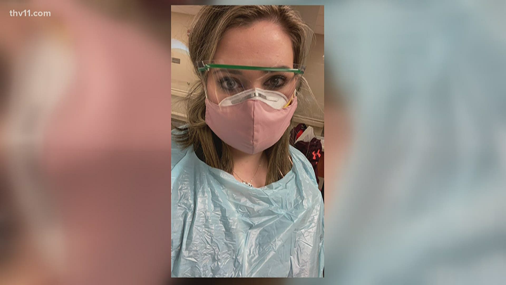 An El Dorado nurse is back home after she spent the last week in Georgia helping out on the frontlines. She's now sharing what she saw while she was there.