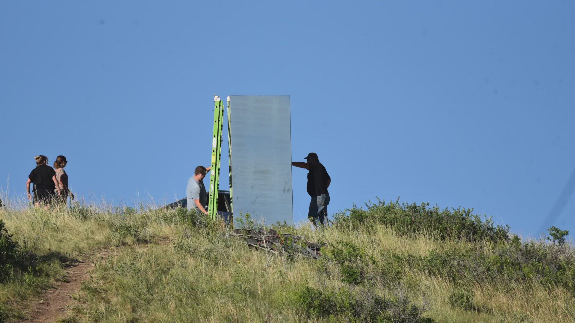 Morning Fresh Dairy Farm said an influx of people at their farm was the reason the monolith was removed.