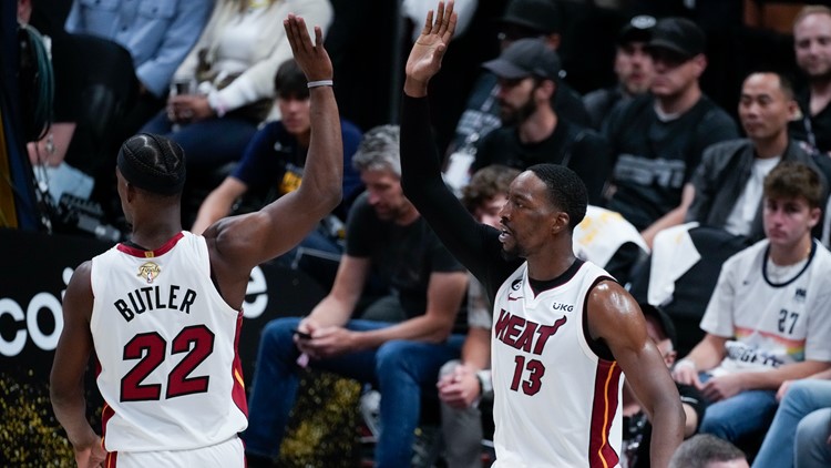 Heat steal road win from Nuggets in Game 2 of NBA Finals