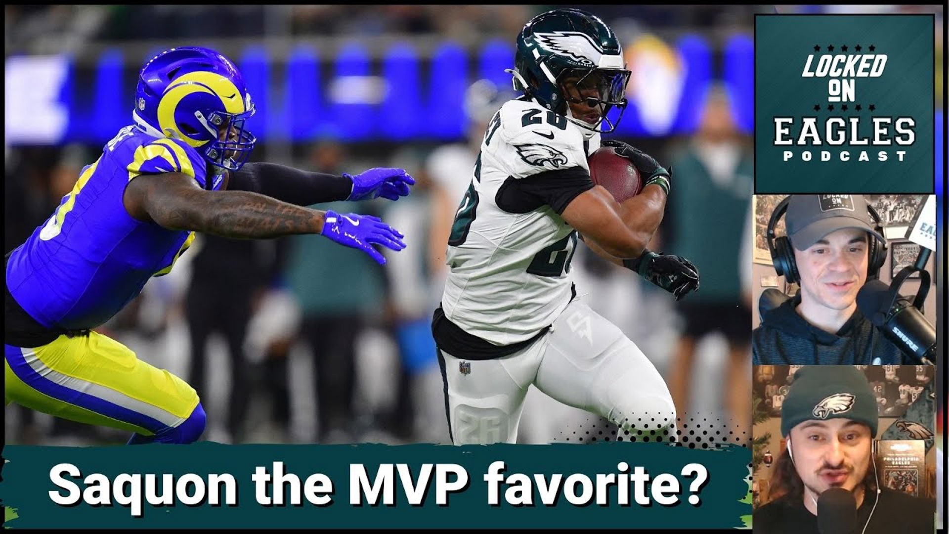 Saquon Barkley's historic night in Los Angeles may have made him the MVP favorite!